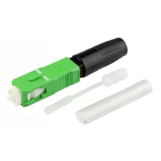 DeWin Connecteur Rapide Fibre Optique SC/APC - Lot De 100 Pièces Pour FTTH, Installations Industrielles Et Maintenance
